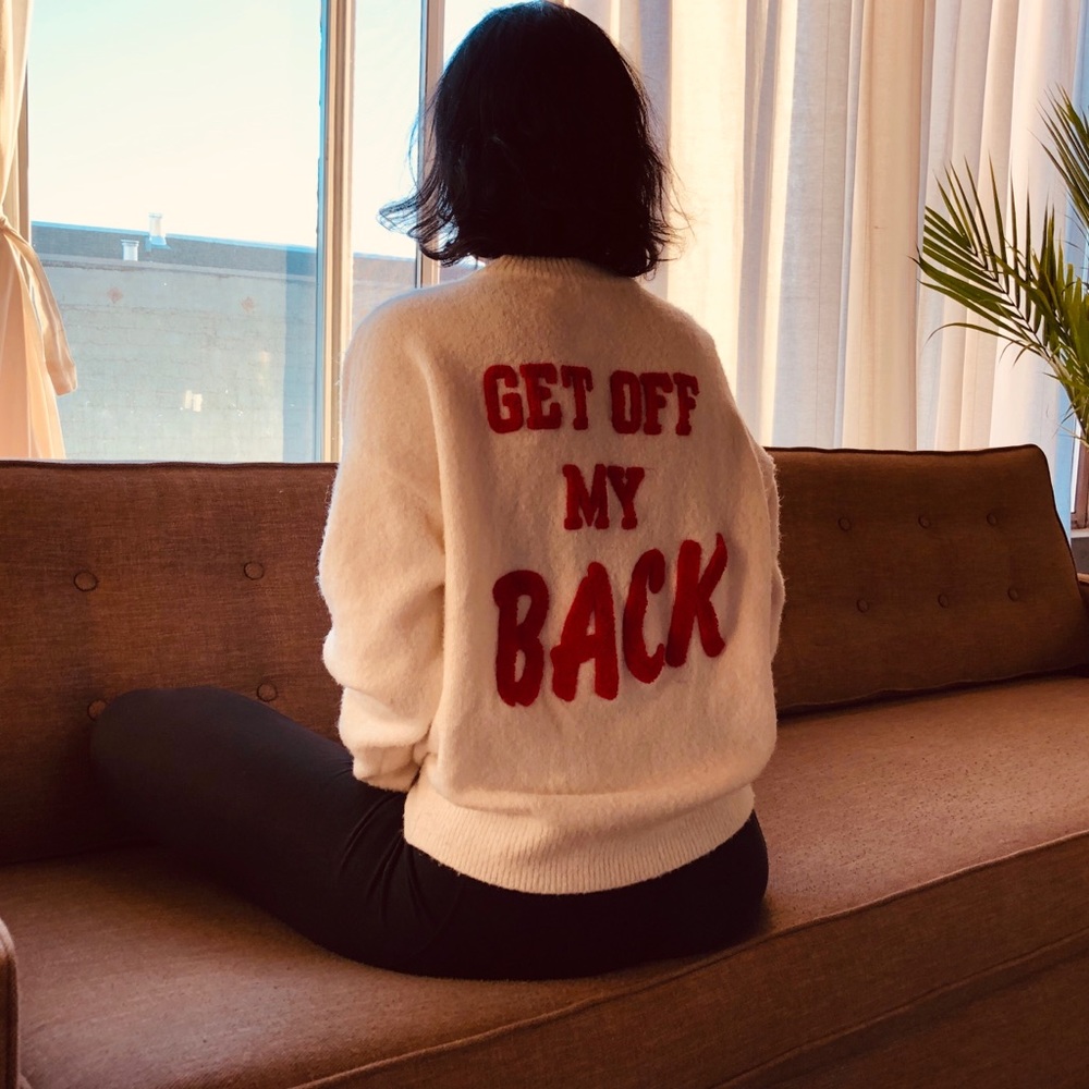 🚫SOLD🚫Statement sweater size small